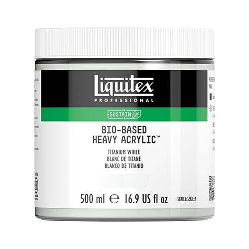 Liquitex Bio-Based Heavy Acrylic 500ml - Titanium White