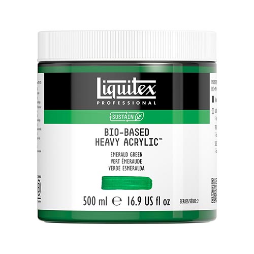 Liquitex Bio-Based Heavy Acrylic 500ml - Emerald Green