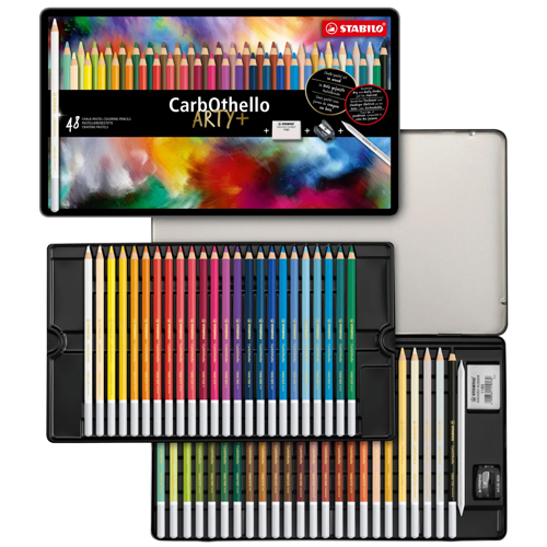 Stabilo CarbOthello - Chalk-Pastel Pencil Set of 48
