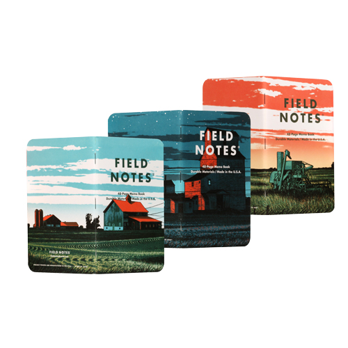 Field Notes - Graph Memo Books - Heartland - 3-pack