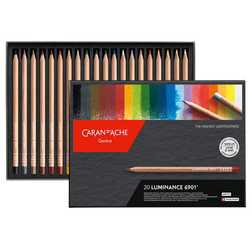 Caran DAche Luminance 6901 - Coloured Pencil Box of 20