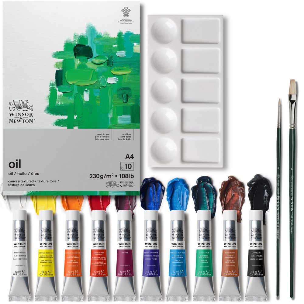 Winsor and Newton Winton Oil Essentials 14pc Set