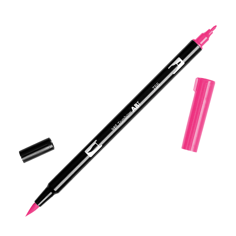 Rubine Red (755) Tombow Dual Brush Pen
