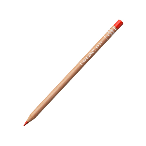 Caran D'Ache Luminance 6901 Pencil - Permanent Red