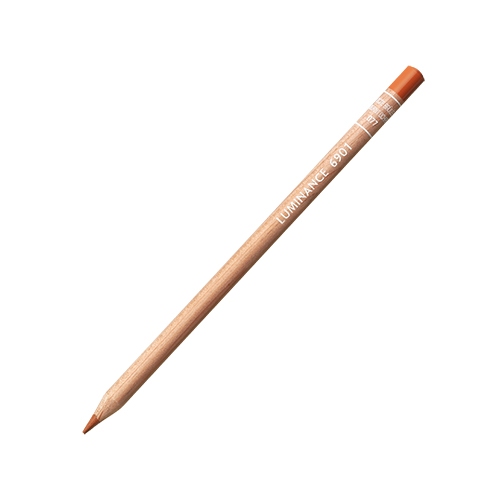 Caran D'Ache Luminance 6901 Pencil - Burnt Ochre