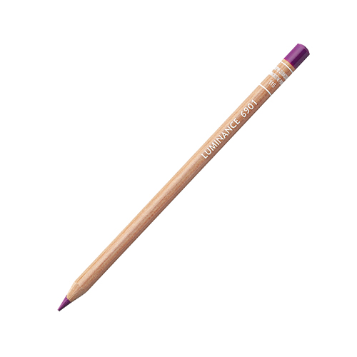 Caran D'Ache Luminance 6901 Pencil - Quinacridone Purple