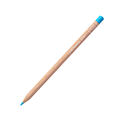 Caran D'Ache Luminance 6901 Pencil - Light Blue