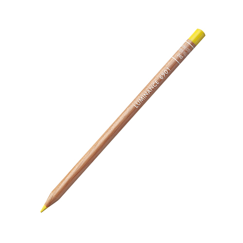 Caran D'Ache Luminance 6901 Pencil - Lemon Yellow