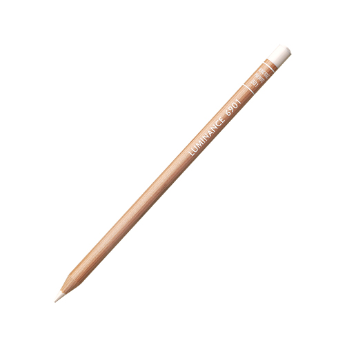 Caran D'Ache Luminance 6901 Pencil - Pink White