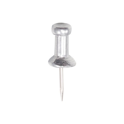 Advantus Aluminum Push Pins 3/8" Pack