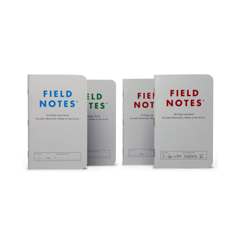 Field Notes Index Ledger Book 2 Pack