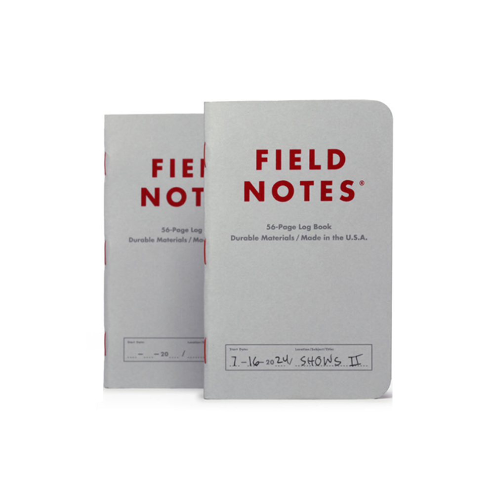 Field Notes Log Book 2 Pack