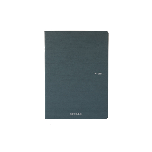 Ecoqua Staple-Bound 5.8" x 8.3" Notebook Blank - Dark Green