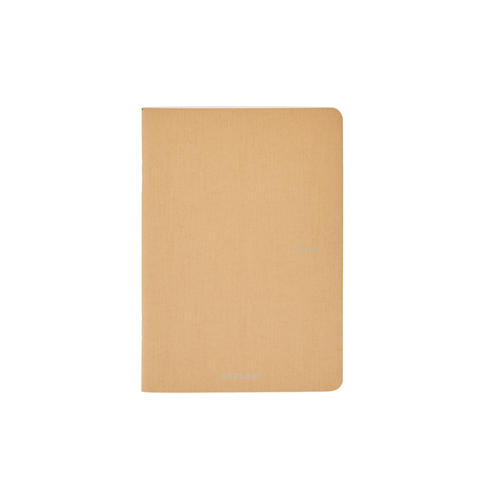 Ecoqua Staple-Bound 8.25" x 11.7" Notebook Blank - Beige