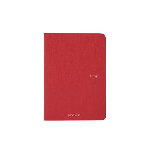 Ecoqua Staple-Bound 8.25" x 11.7" Notebook Blank - Cherry