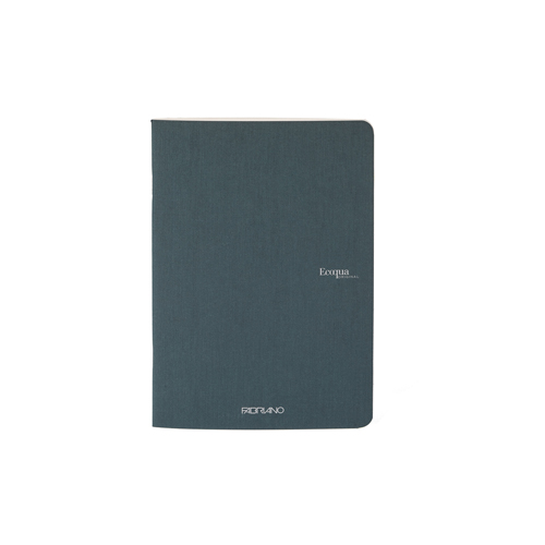 Ecoqua Staple-Bound 8.25" x 11.7" Notebook Blank - Dark Green