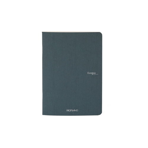 Ecoqua Staple-Bound 8.25" x 11.7" Notebook Lined - Dark Green