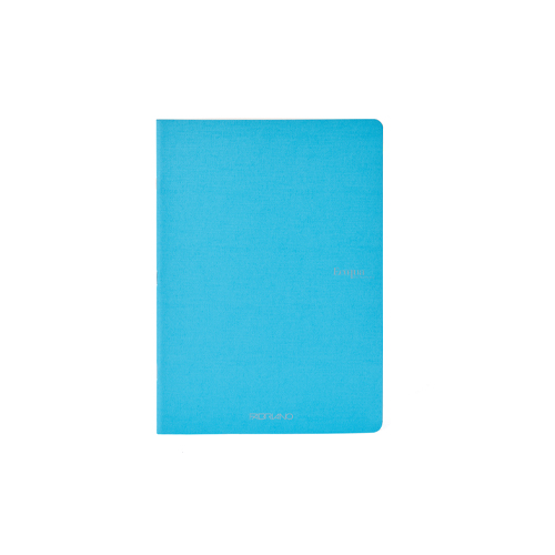 Ecoqua Staple-Bound 8.25" x 11.7" Notebook Lined - Turquoise