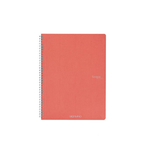 Ecoqua Staple-Bound 8.25" x 11.7" Notebook Blank - Flamingo