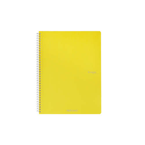 Ecoqua Staple-Bound 8.25" x 11.7" Notebook Blank - Yellow