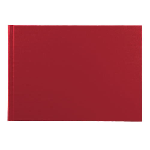 Kunst & Papier - Hard Cover Sketchbook - Red, A5