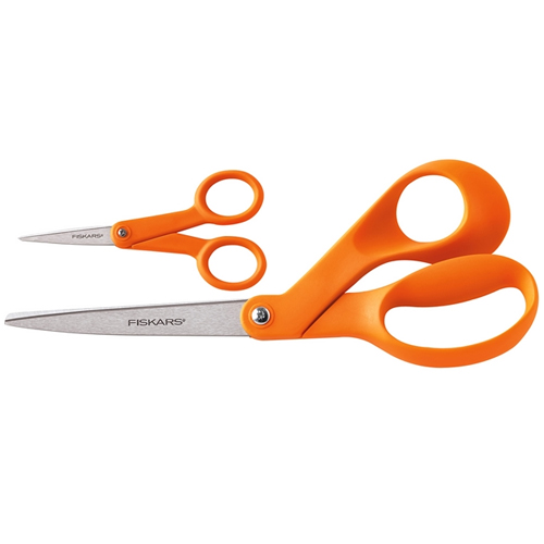 Fiskars Orange Scissors - Pack of 2