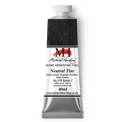 Michael Harding Artists Oil Colours - Neutral Tint (No. 139) - 40ml