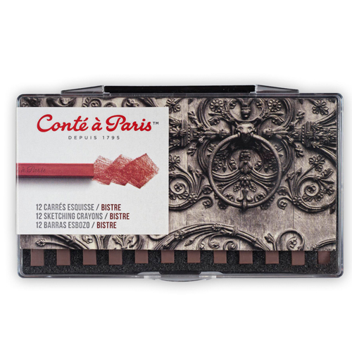 Cont&eacute; &agrave; Paris 2340 Crayon - Bistre - 12-pack