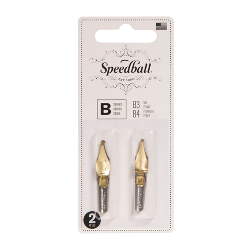 Speedball B-Series Drawing Nibs Set  B3 & B4