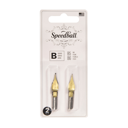 Speedball B-Series Drawing Nibs Set  B5 & B6