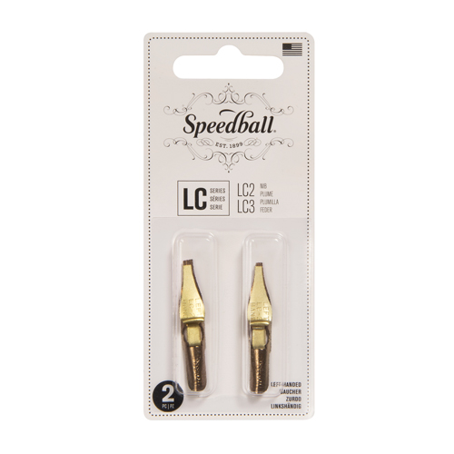 Speedball LC-Series Drawing Nibs Set  LC2 & LC3