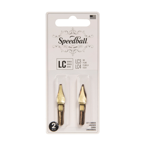 Speedball LC-Series Drawing Nibs Set  LC3 & LC4