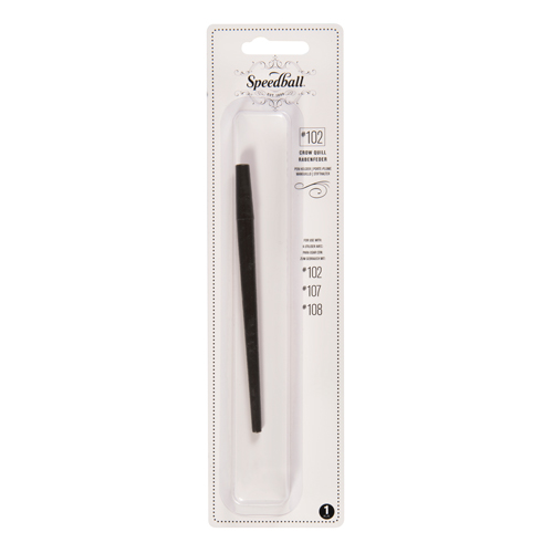 Speedball #102 Crow Quill Pen Holder - Black