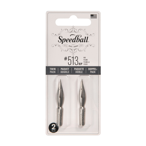 Speedball #513EF Drawing Nibs  2-Pack