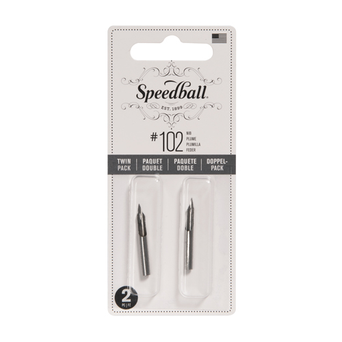 Speedball #102 Drawing Nibs  2-Pack