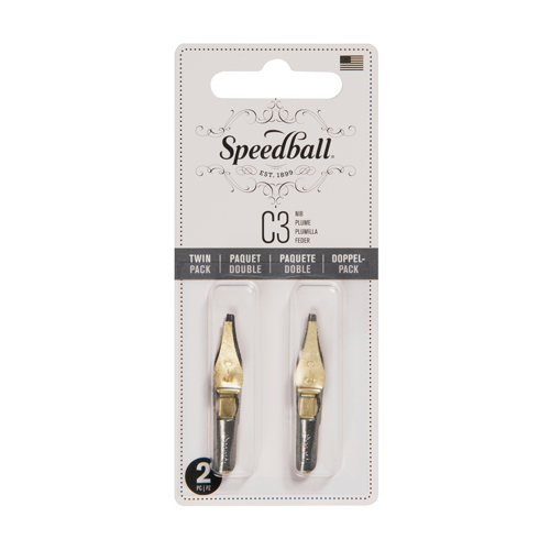 Speedball C3 Drawing Nibs  2-Pack