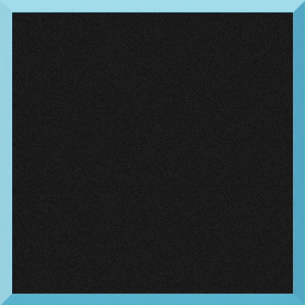 Crescent Britecore 4ply Matboard - 32" x 40" - Black on Aqua