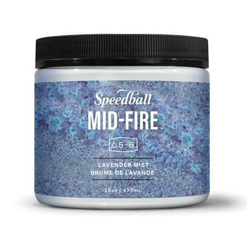 Speedball Mid-Fire Glaze - Lavender Mist - 16oz