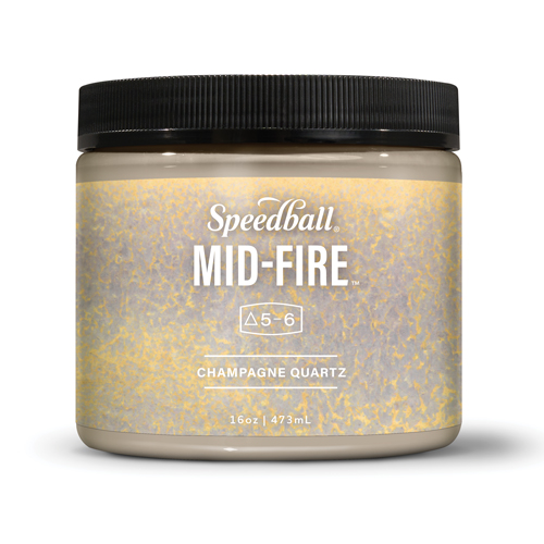Speedball Mid-Fire Glaze - Champagne Quartz - 16 oz
