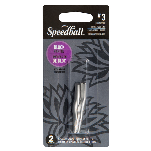 Speedball Lino Blade #3 Small U Gouge  Pack of 2