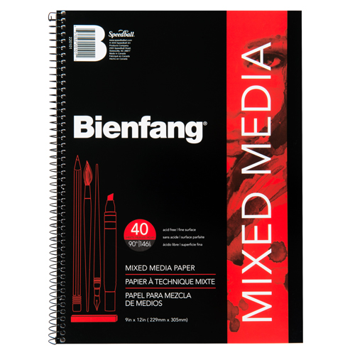 Bienfang Mixed Media Pad - 9" x 12"