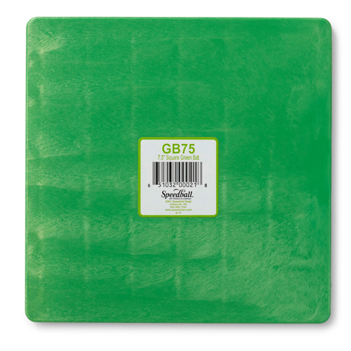 Speedball Square Pottery Wheel Bat - 7.5", Green