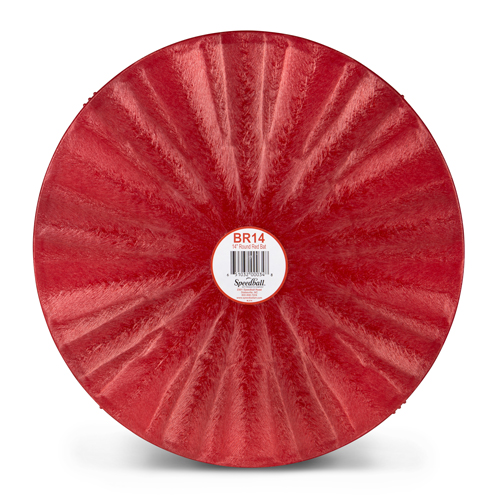 Speedball Round Pottery Wheel Bat - 14", Red