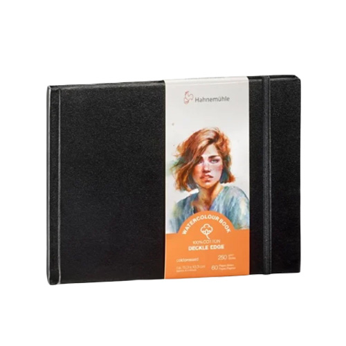 Hahnemühle Watercolour Book - Deckle Edge 6" x 4" Landscape