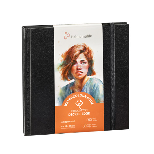 Hahnemühle Watercolour Book - Deckle Edge 5" x 5"