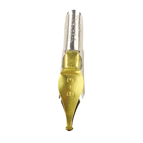 Speedball Calligraphy Pen Nib B-3 Round - Pack of 12