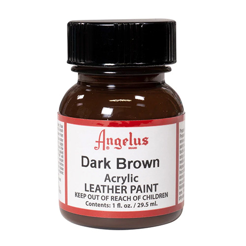 Angelus Acrylic Leather Paint 1oz - Dark Brown