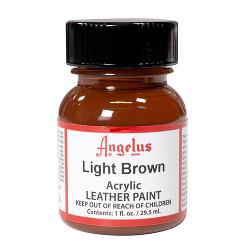 Angelus Acrylic Leather Paint 1oz  Light Brown