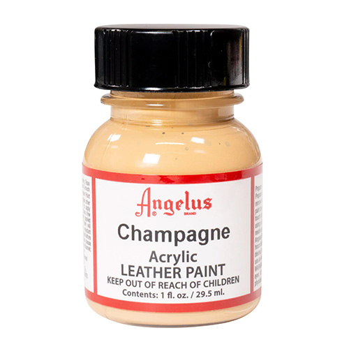 Angelus Acrylic Leather Paint 1oz  Champagne