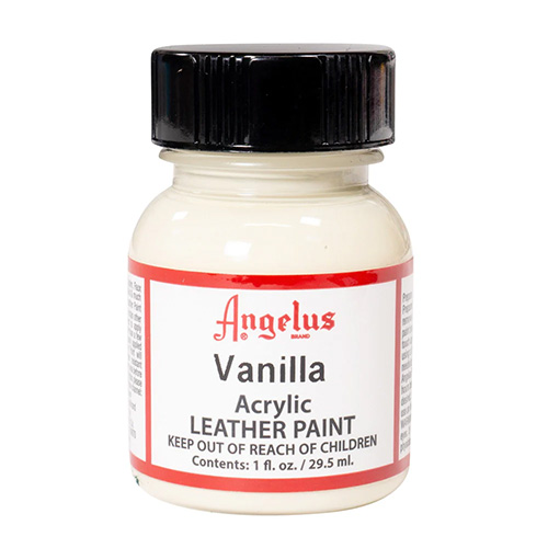 Angelus Acrylic Leather Paint 1oz  Vanilla